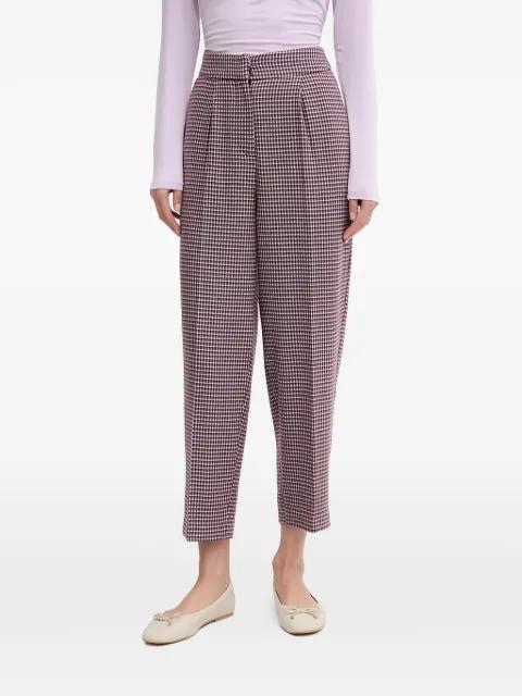 houndstooth-pattern trousers by BENETTON