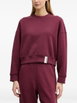 logo-embroidered crew-neck sweatshirt by BENETTON