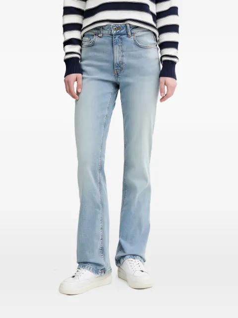 logo-patch denim jeans by BENETTON