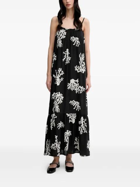 printed maxi dress by BENETTON