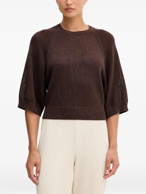 raglan-sleeve sweater by BENETTON
