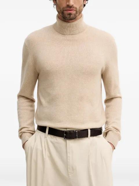roll neck long-sleeve sweater by BENETTON