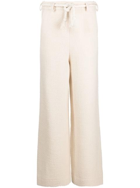 Azoul rope-detail trousers by BENJAMIN BENMOYAL