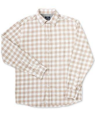 Men's McKenzie Relaxed-Fit Plaid Flannel Shirt by BENSON