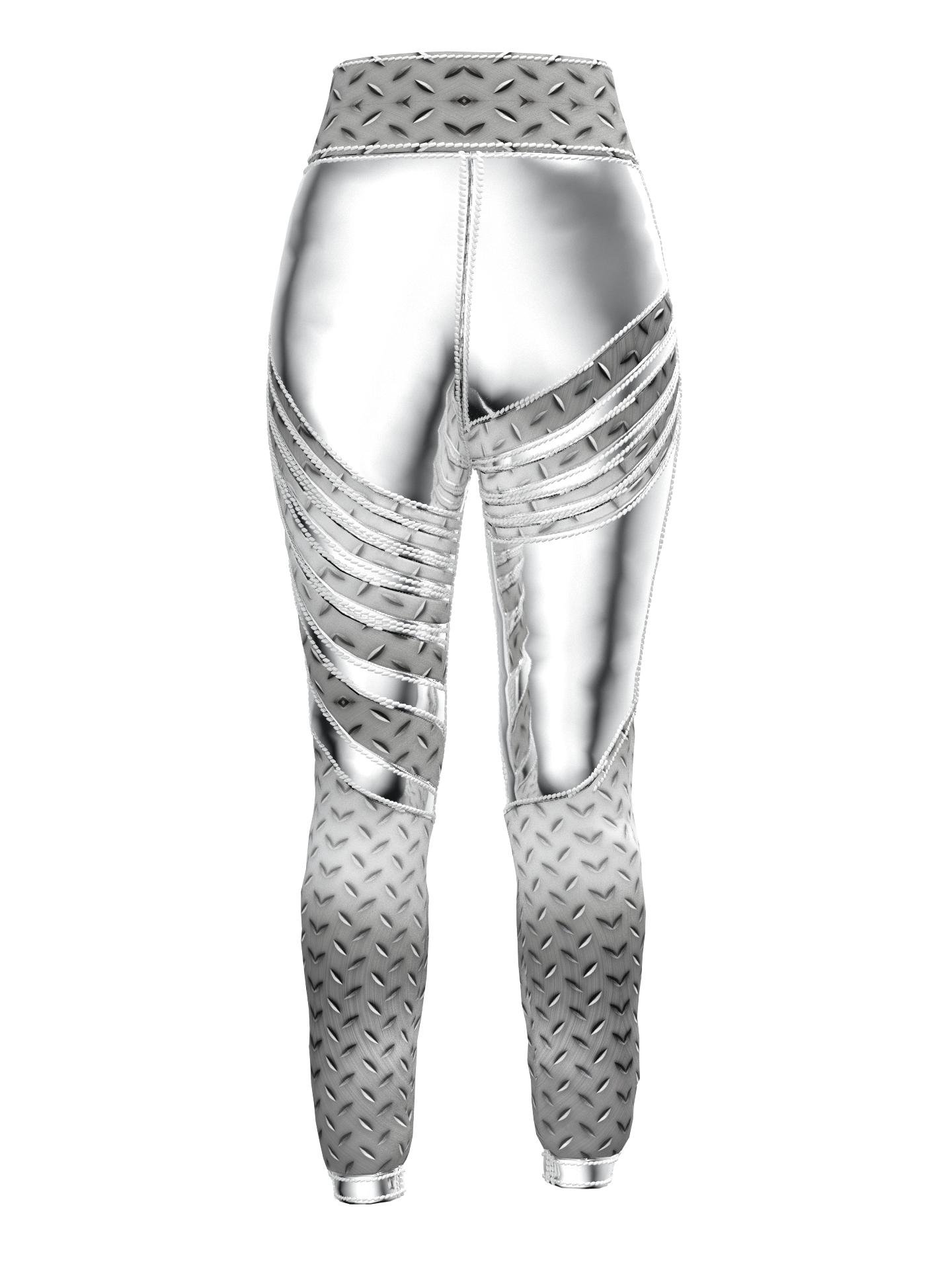 Moon Metal Pants by BERCE NAZ ATASEVER