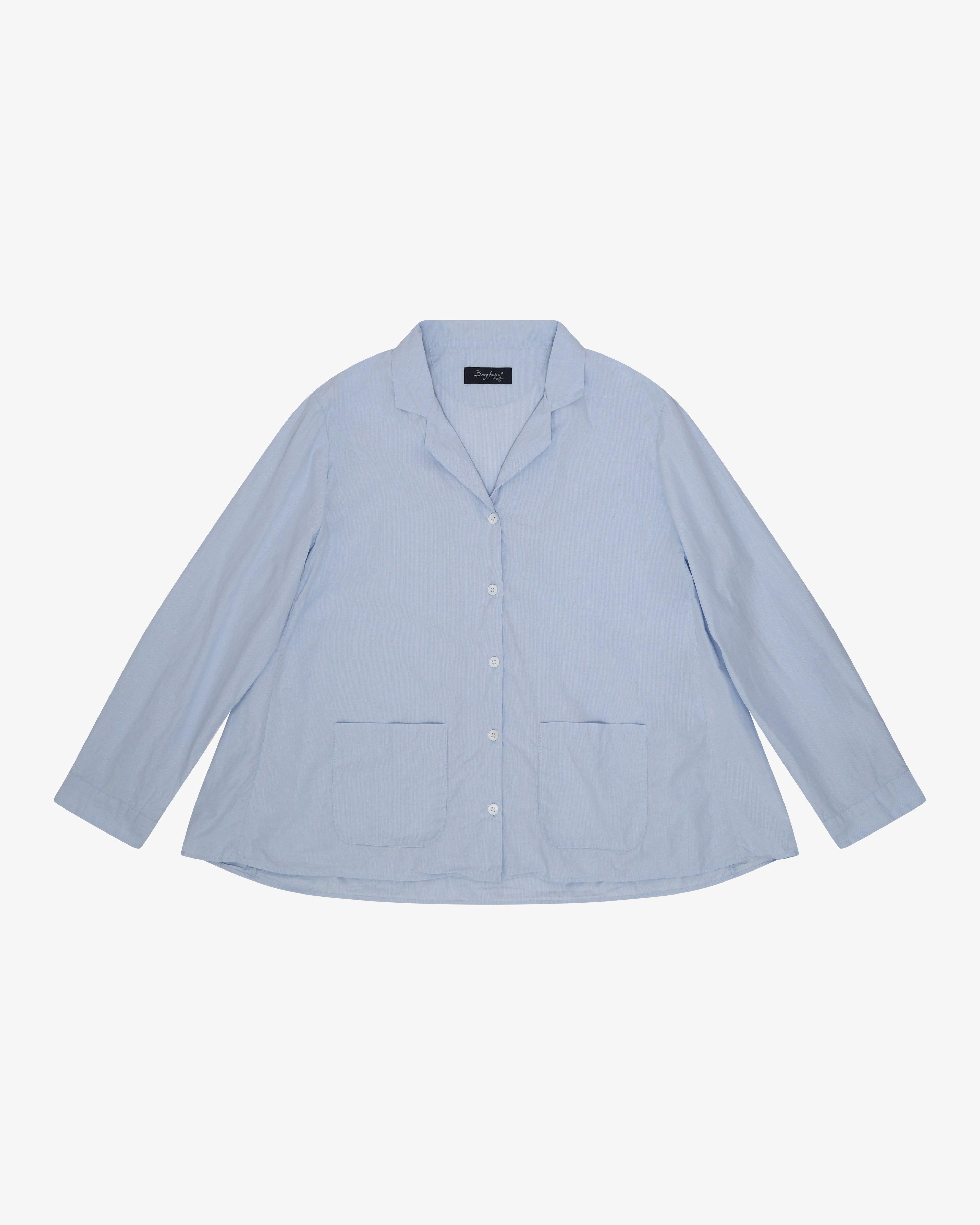 BERGFABEL - Women's Jenny Shirt - (Light Blue) by BERGFABEL