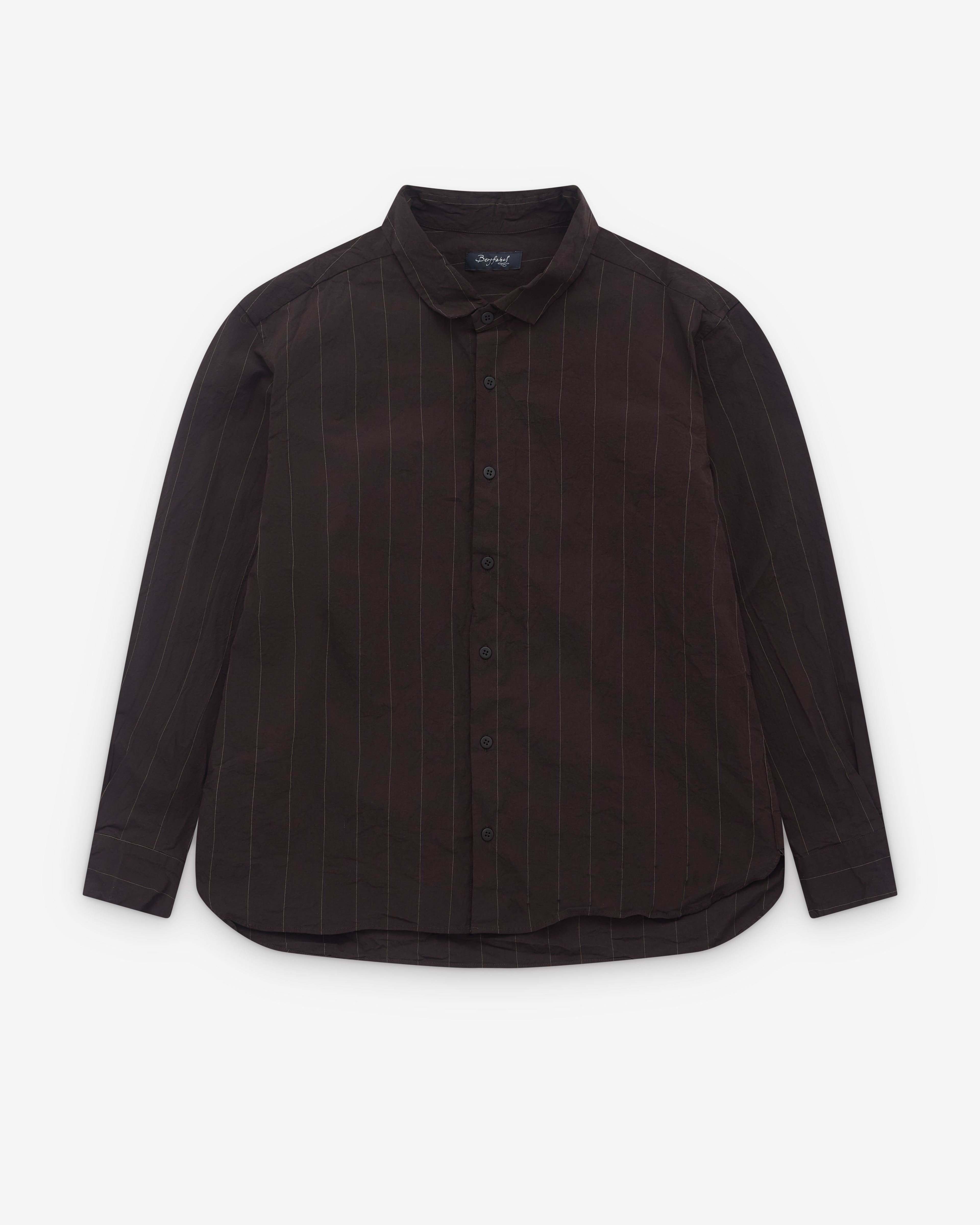 Bergfabel - Men’s Farmer Shirt - (Eggplant) by BERGFABEL