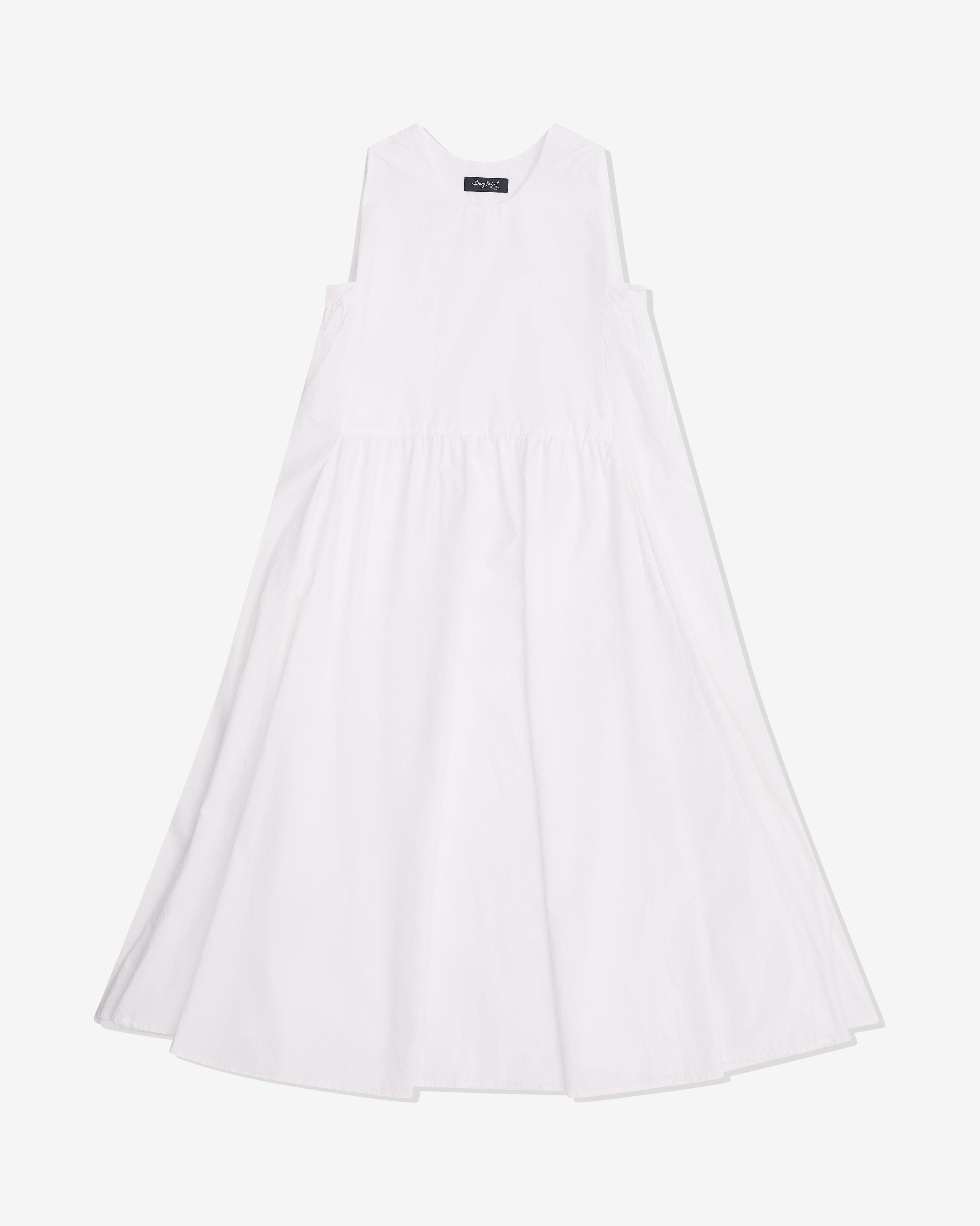 Bergfabel - Women’s Apron Dress - (White) by BERGFABEL