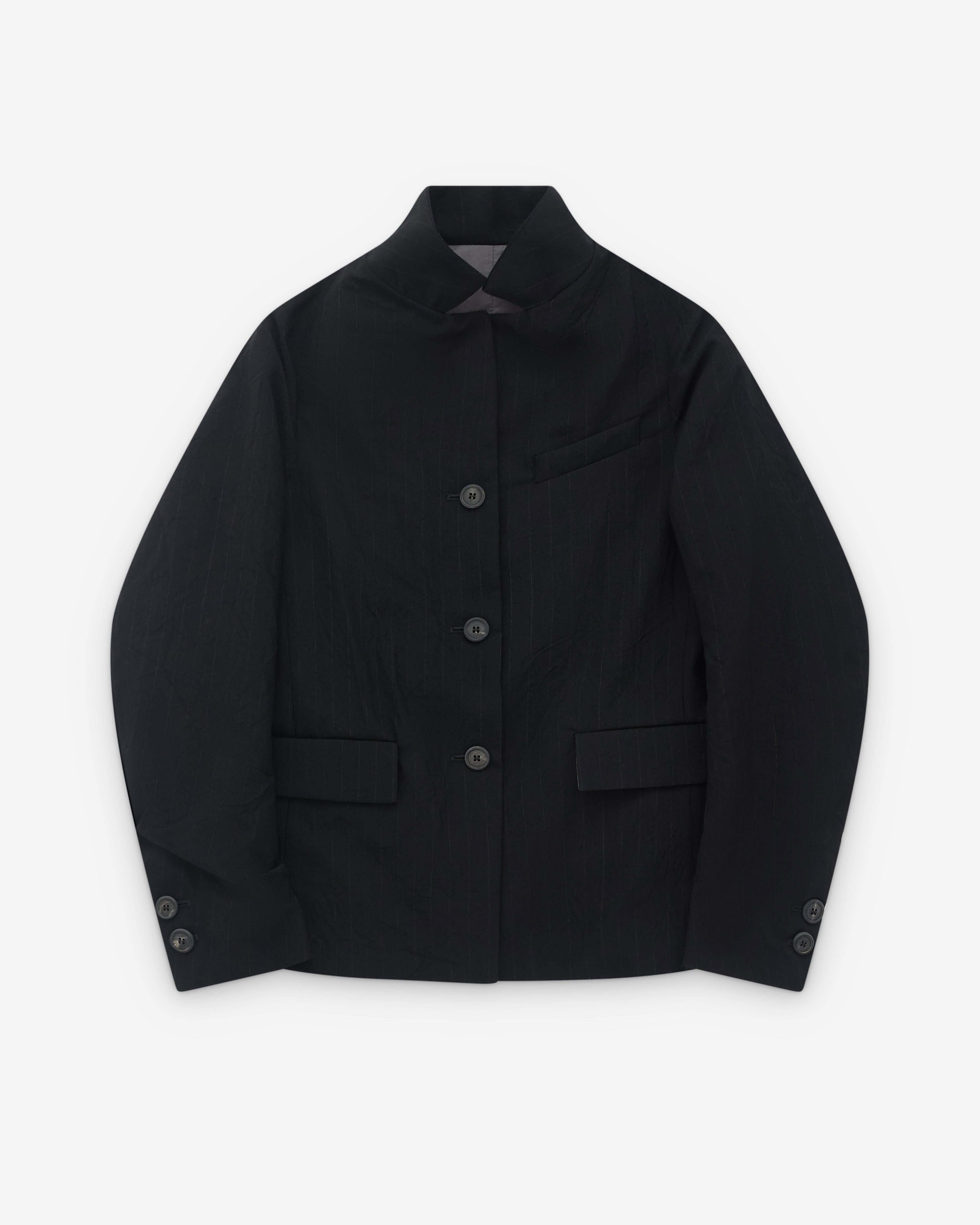 Bergfabel - Women’s Giulia Jacket - (Black Stripe) by BERGFABEL