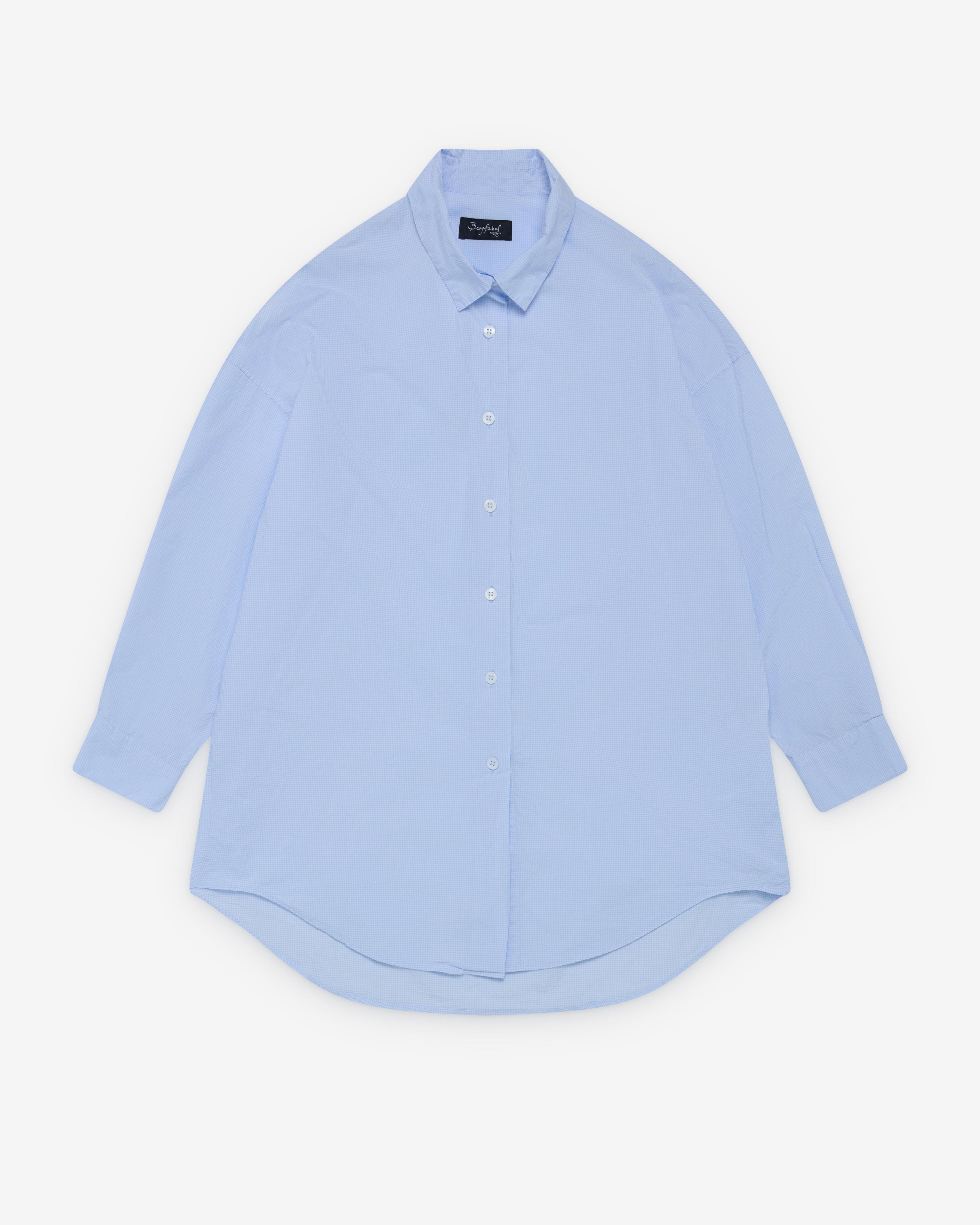 Bergfabel  - Women's June Shirt - (Micro Check) by BERGFABEL