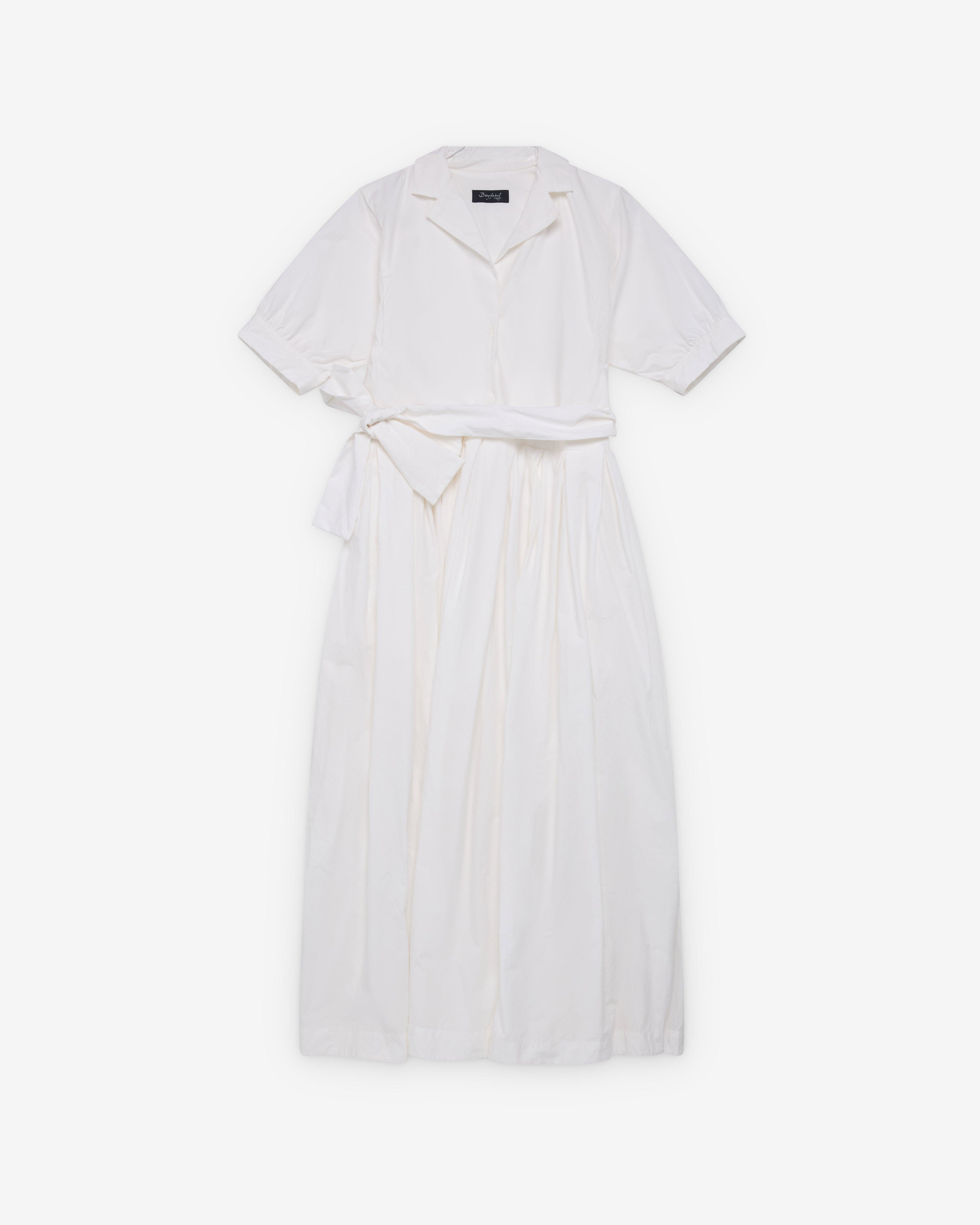 Bergfabel  - Women's Mina Dress - (White) by BERGFABEL