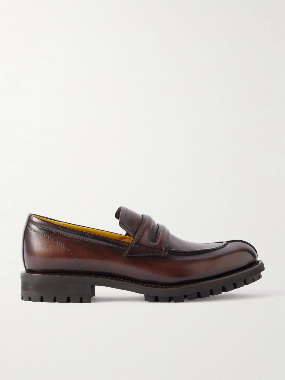 New Oslo Venezia Leather Penny Loafers by BERLUTI New Oslo Venezia Leather Penny Loafers by BERLUTI