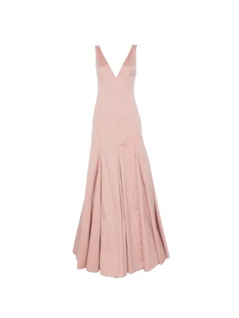 Aurelia pleated maxi dress by BERNADETTE