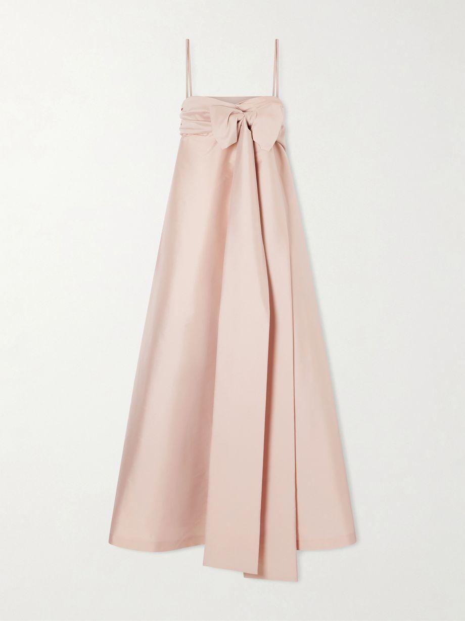 Bailey bow-detailed taffeta gown by BERNADETTE