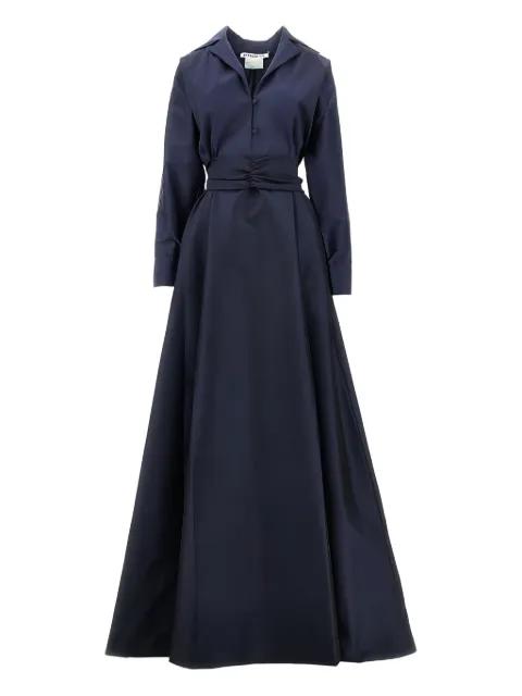 Beatrice tie-waist maxi dress by BERNADETTE