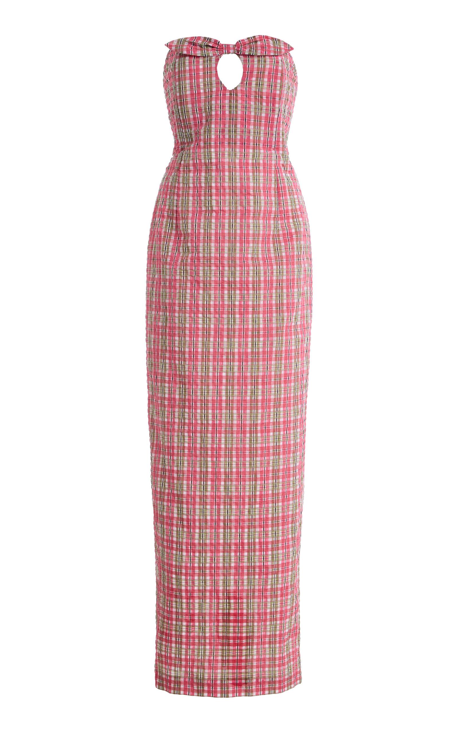 Bernadette Exclusive Charlotte Checked Seersucker Dress - Moda Operandi by BERNADETTE
