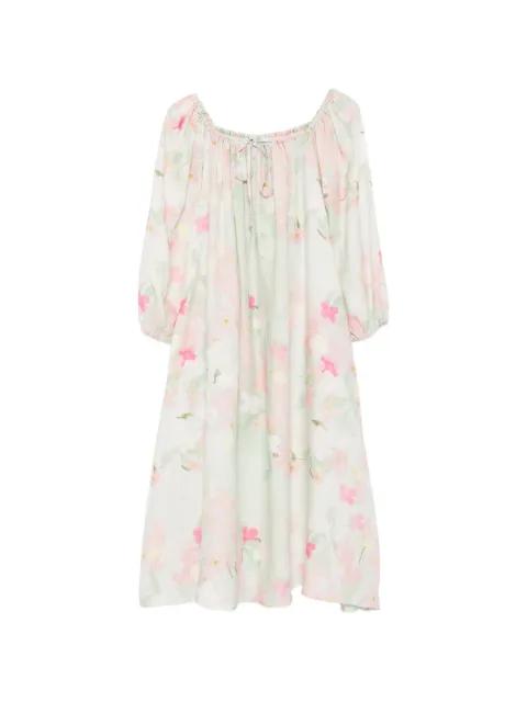 Bonnie floral-print midi dress by BERNADETTE