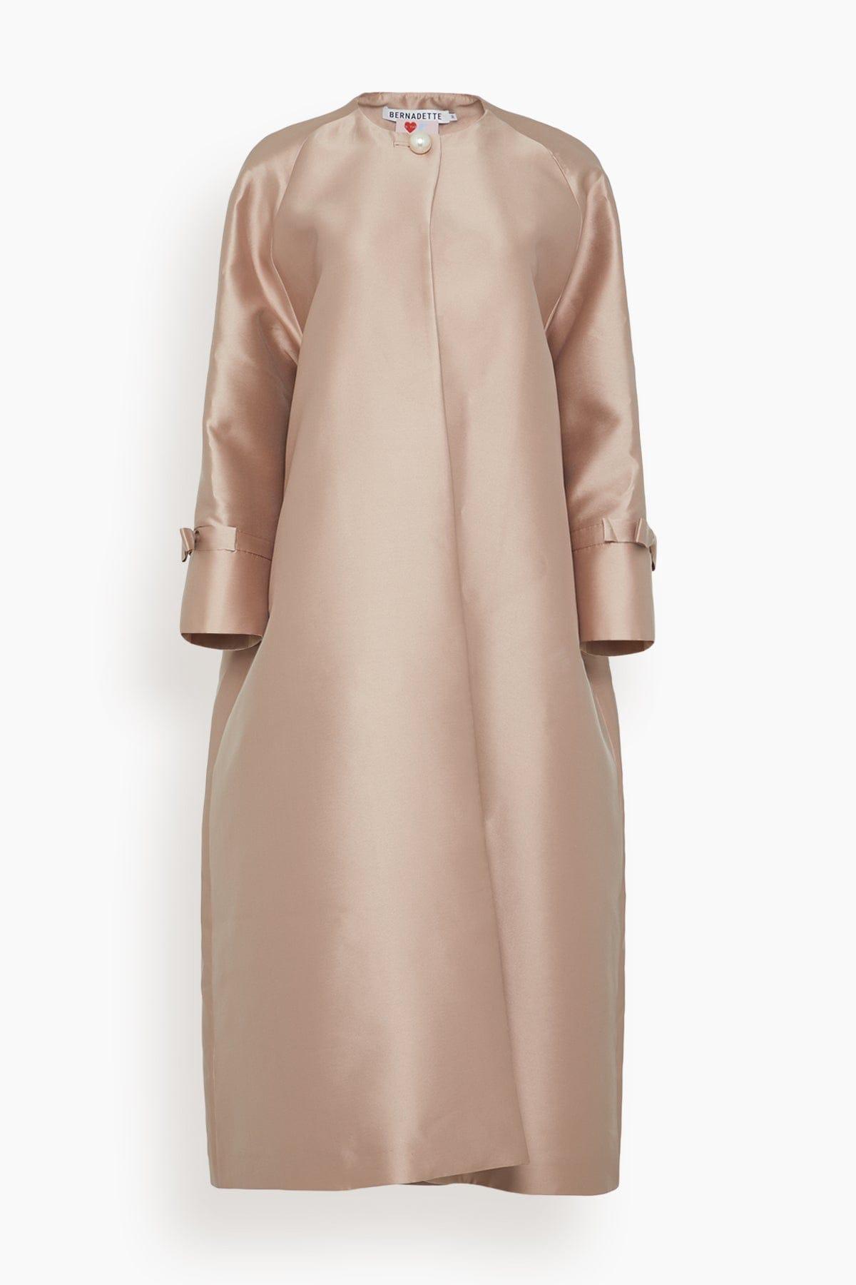 David Midi Coat in Rose by BERNADETTE