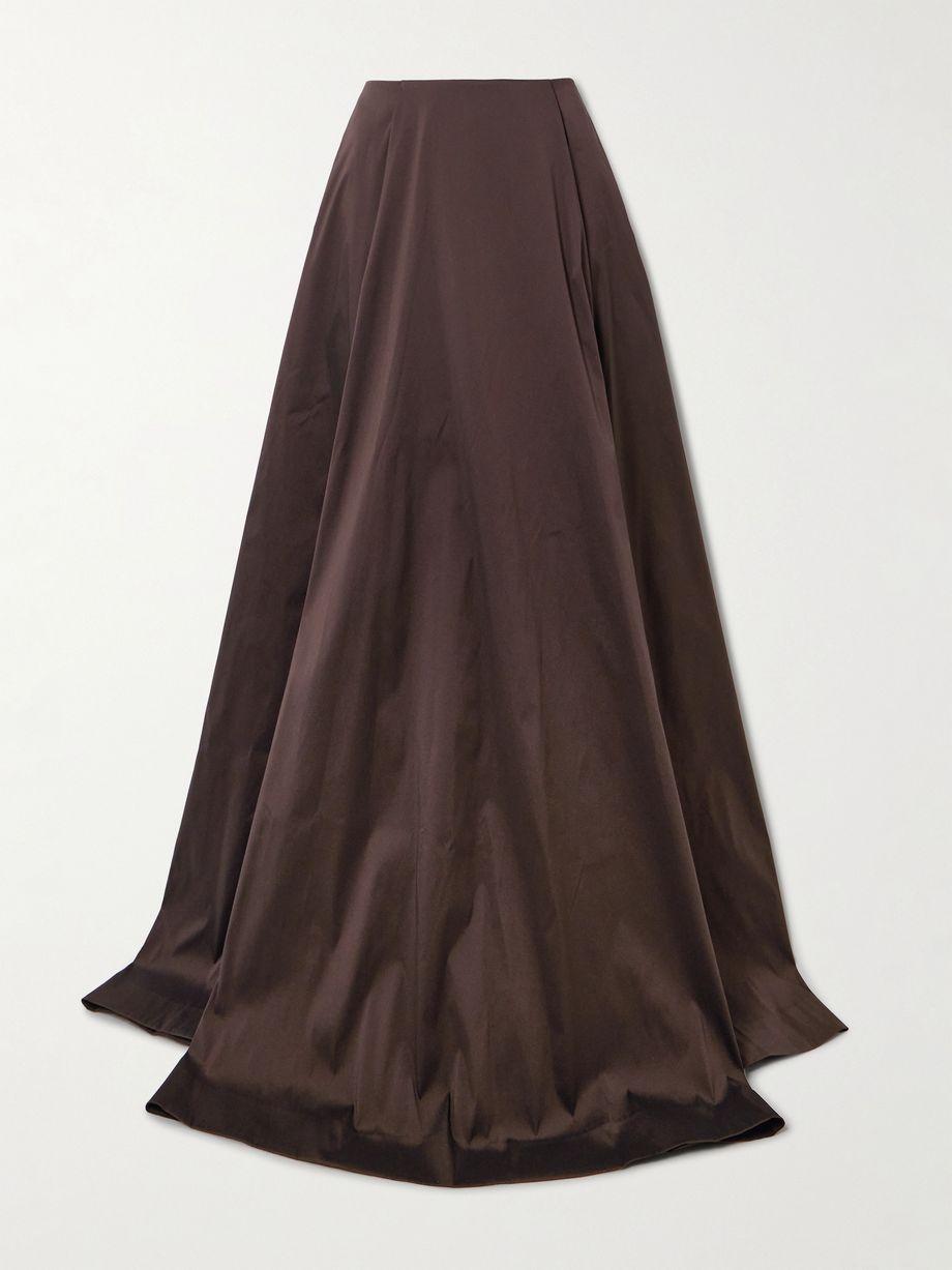 Kennedy taffeta maxi skirt by BERNADETTE