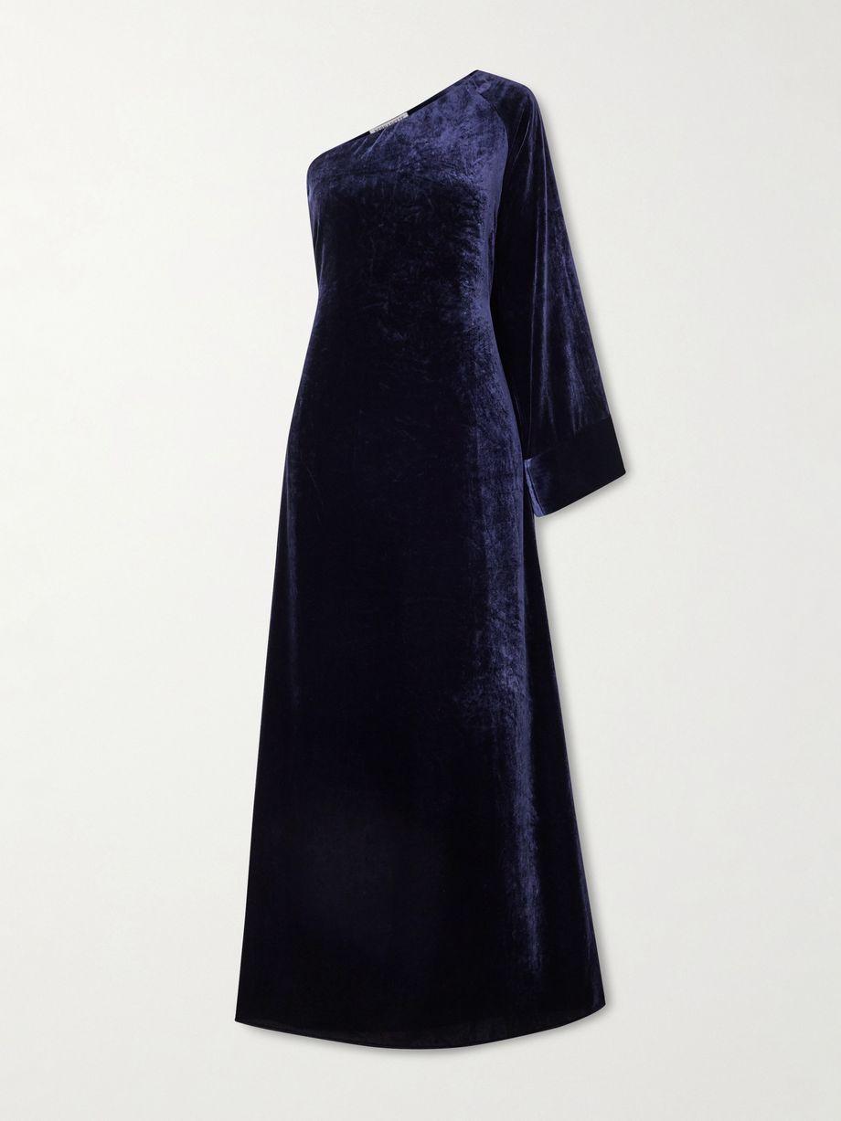 Lola velvet gown by BERNADETTE
