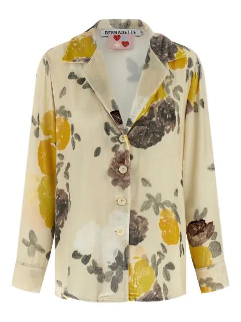Louis floral-print shirt by BERNADETTE