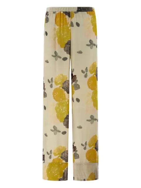 Louis print elasticated trousers by BERNADETTE