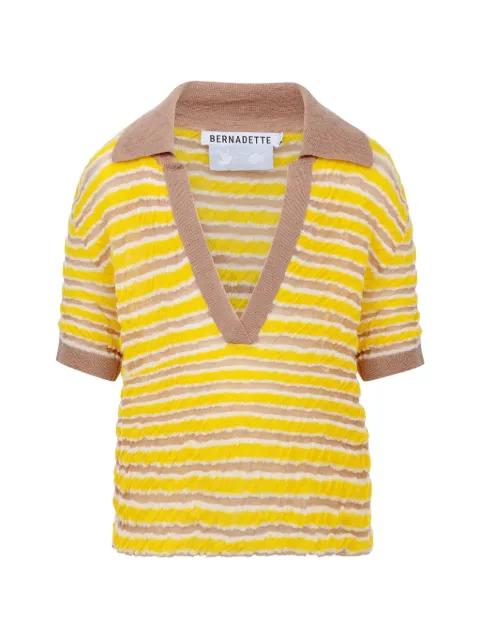 Ophelia striped T-shirt by BERNADETTE