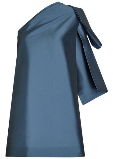 Winnette bow-appliquéd taffeta mini dress by BERNADETTE