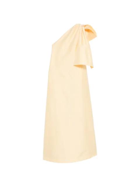 Winnette one-shoulder bow maxi dress by BERNADETTE