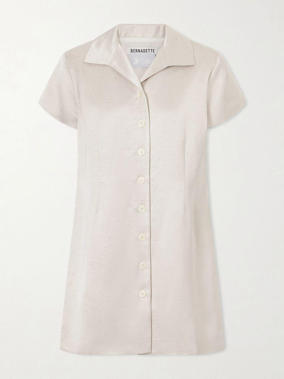 York dupioni dress by BERNADETTE