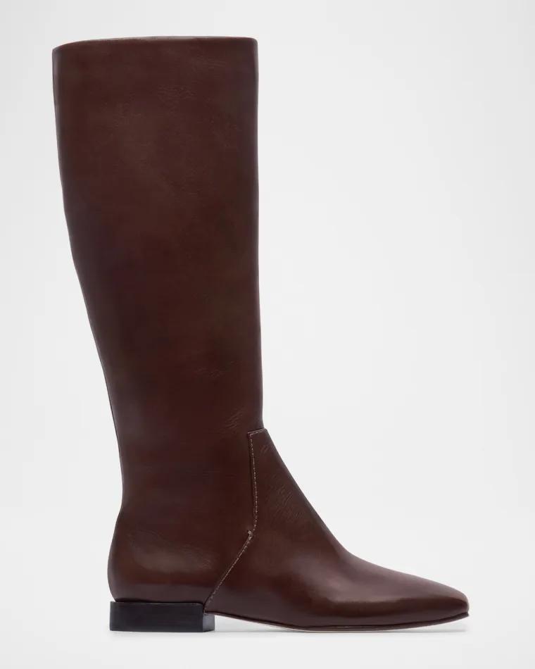 Barnes Leather Riding Boots by BERNARDO