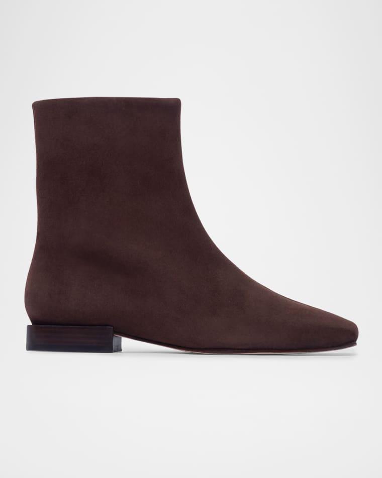 Belfast Suede Ankle Booties by BERNARDO