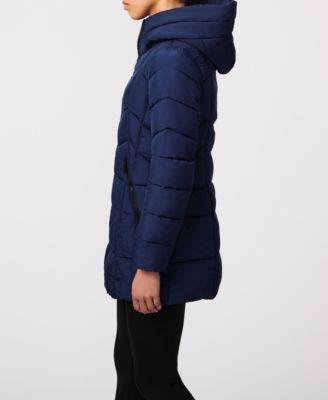 Women's Mid-Length Puffer Jacket by BERNARDO