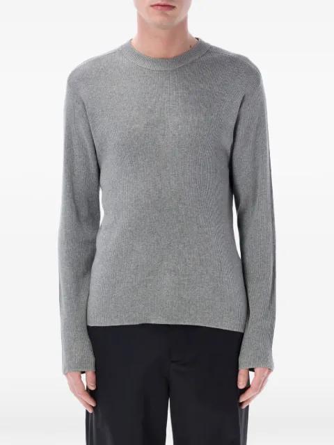 ribbed crewneck jumper by BERNER KUHL