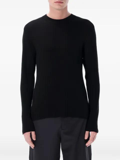 ribbed crewneck jumper by BERNER KUHL