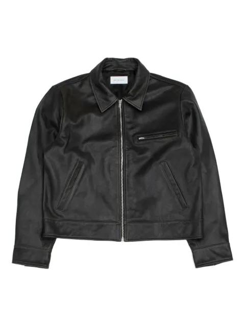 zipped leather jacket by BERNER KUHL zipped leather jacket by BERNER KUHL