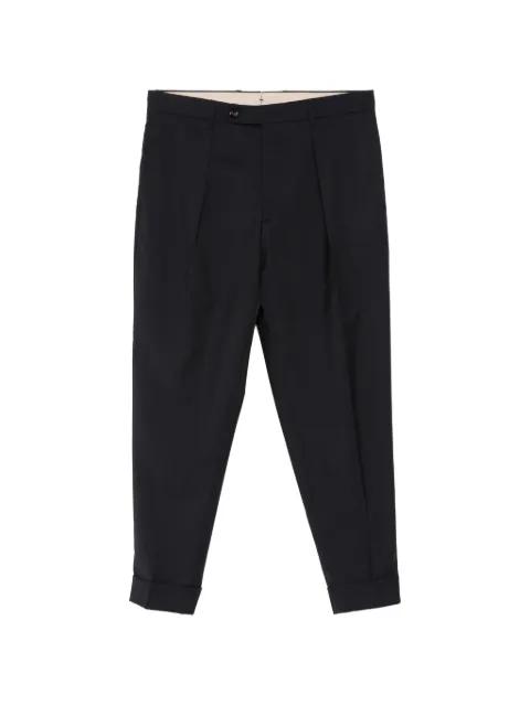 Chiaia pleated cuffed trousers by BERWICH