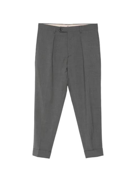 Chiaia pleated cuffed trousers by BERWICH