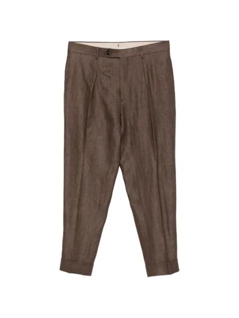 Chiaia pleated tailored trousers by BERWICH