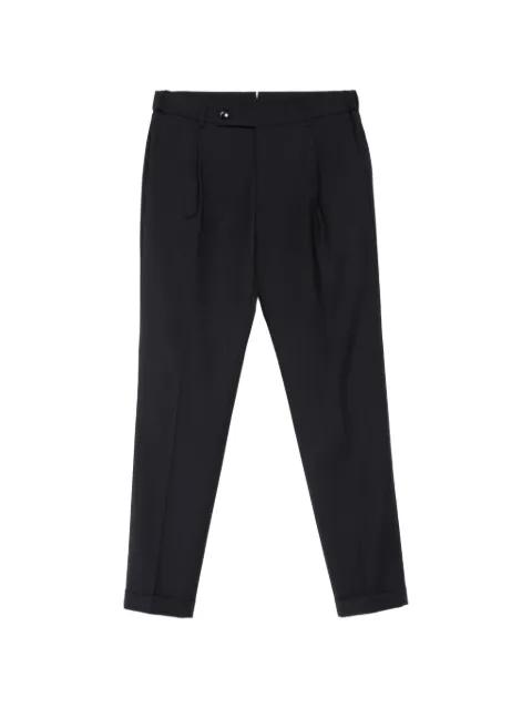 Xretrolong pleated tailored trousers by BERWICH