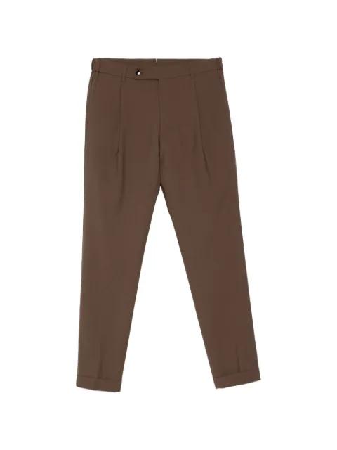 Xretrolong pleated trousers by BERWICH