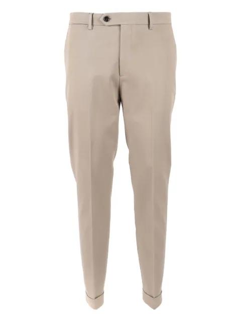 buttoned straight-leg trousers by BERWICH