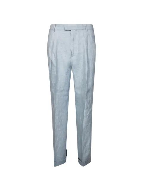 double-pleat palazzo pants by BERWICH