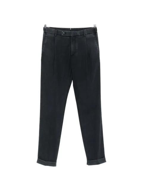 pleated cuffed trousers by BERWICH