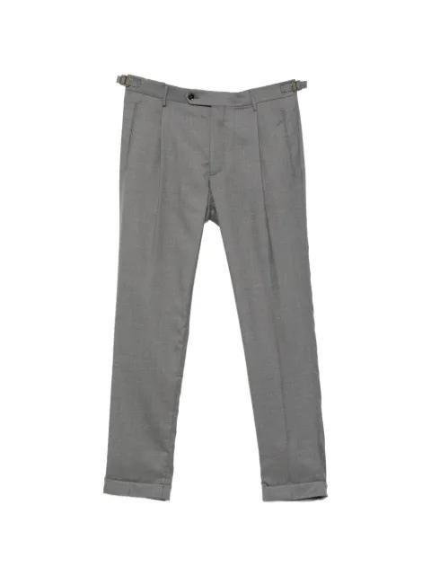 pleated-detail tailored trousers by BERWICH