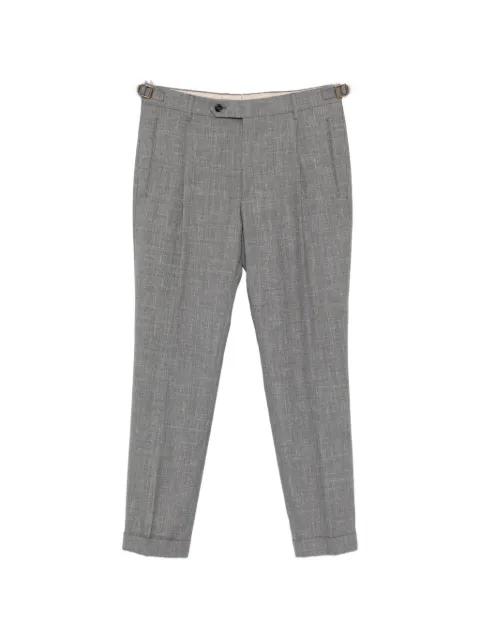 pleated-details trousers by BERWICH