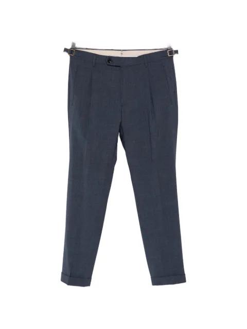 pleated tailored trousers by BERWICH