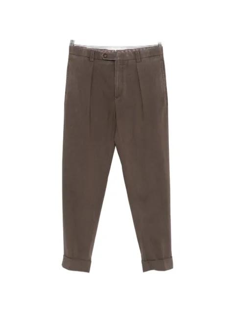 pleated wool trousers by BERWICH