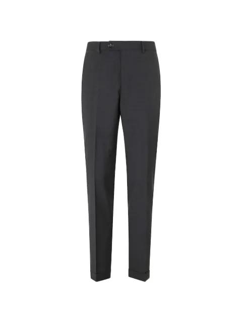 pressed-crease turned-up trousers by BERWICH