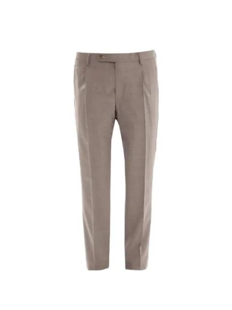 retro slim-fit trousers by BERWICH